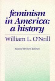 Cover of: Feminism in America by William L. O'Neill