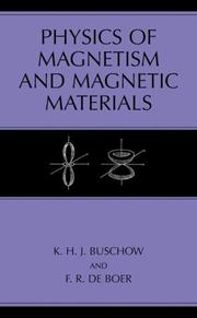 Cover of: Physics of Magnetism and Magnetic Materials