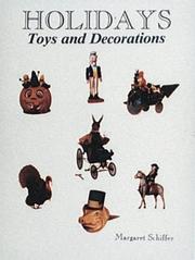 Cover of: Holidays: toys and decorations