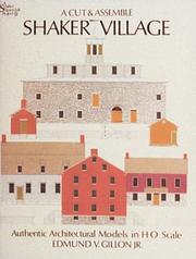 Cover of: Shaker Village by Edmund V. Gillon