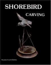 Shorebird carving by Rosalyn Leach Daisey