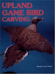 Upland game bird carving by Rosalyn Leach Daisey