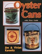 Cover of: Oyster Cans/With Price Guide