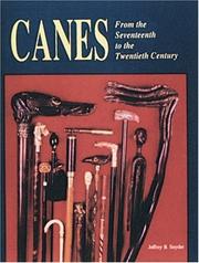 Cover of: Canes from the seventeenth to the twentieth century