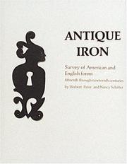 Cover of: Antique Iron, English and American: 15th Century Through 1850 (348p)