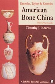 Cover of: American bone china: with price guide