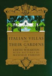 Cover of: Italian villas and their gardens by Edith Wharton