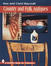 Cover of: Country and folk antiques: with price guide