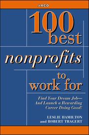 Cover of: 100 best nonprofits to work for