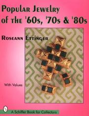 Cover of: Popular jewelry of the '60s, '70s & '80s