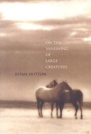 Cover of: On the Vanishing of Large Creatures (Carnegie Mellon Poetry)