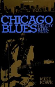 Cover of: Chicago blues by Mike Rowe