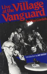 Cover of: Live at the Village Vanguard