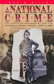 Cover of: A National Crime by John S. Milloy