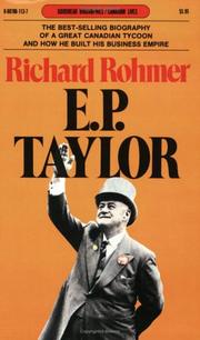 Cover of: E. P. Taylor (Goodread Biographies)