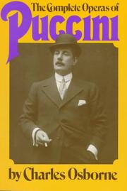 The complete operas of Puccini