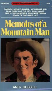 Cover of: Memoirs of a Mountain Man (Goodread Biographies)