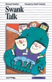 Cover of: Swank Talk (First Novel Series)