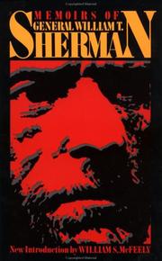 Cover of: Memoirs of General William T. Sherman by William T. Sherman