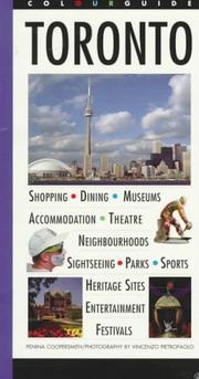 Cover of: Toronto: A Colourguide (Colourguide Travel Series)