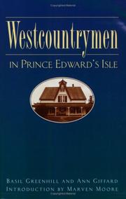 Cover of: Westcountrymen in Prince Edward's Isle by Greenhill, Basil.