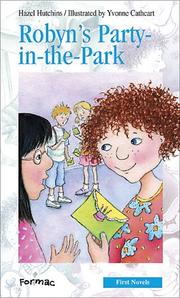 Cover of: Robyn's Party-in-the-Park (First Novel Series)