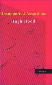 Cover of: Unsupported Assertions | Hugh Hood