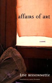 Cover of: Affairs of art: a novel