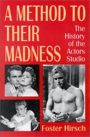 Cover of: method to their madness | Foster Hirsch
