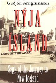 Cover of: Nýja Ísland: saga of the journey to New Iceland