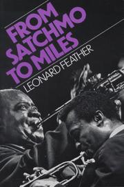 Cover of: From Satchmo to Miles by Leonard Feather