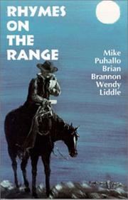 Cover of: Rhymes on the range: poetry