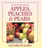 Cover of: Apples, Peaches and Pears