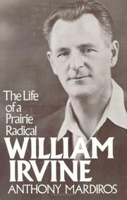 Cover of: William Irvine by Anthony Mardiros