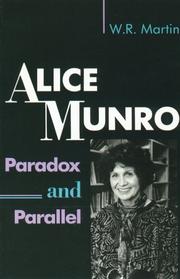 Cover of: Alice Munro: paradox and parallel