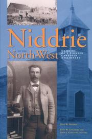 Cover of: Niddrie of the North-West by John W. Niddrie