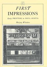 Cover of: First Impressions (Peeper)