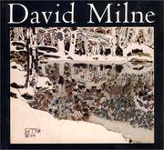 Cover of: David Milne
