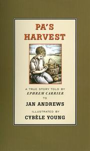 Cover of: Pa's Harvest by Jan Andrews