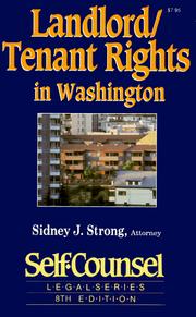 Cover of: Landlord/Tenant Rights in Washington