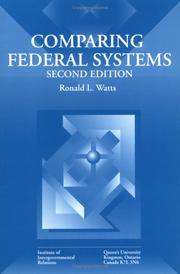 Comparing federal systems by Ronald L. Watts