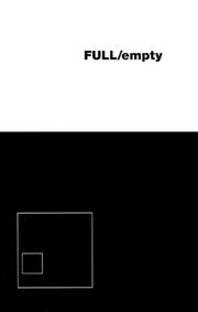 Cover of: Full/Empty | Gary Genosko