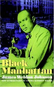 Cover of Black Manhattan
