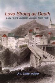 Cover of: Love Strong as Death by J. I. Little, J. I. Little