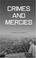 Cover of: Crimes and Mercies