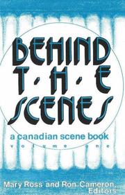 Cover of: Behind the Scenes by Ron Cameron