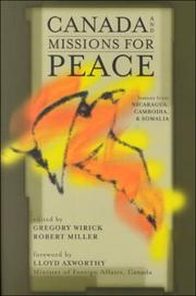 Canada and Missions for Peace by Gregory Wirick