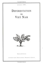 Cover of: Deforestation in Viet Nam