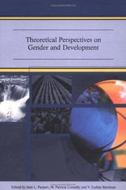 Cover of: Theoretical perspectives on gender and development by edited by Jane L. Parpart, M. Patricia Connelly, and V. Eudine Barriteau.