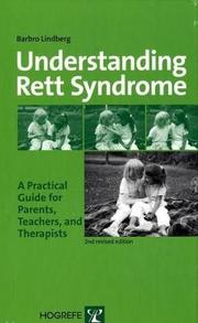 Understanding Rett Syndrome by Barbro Lindberg